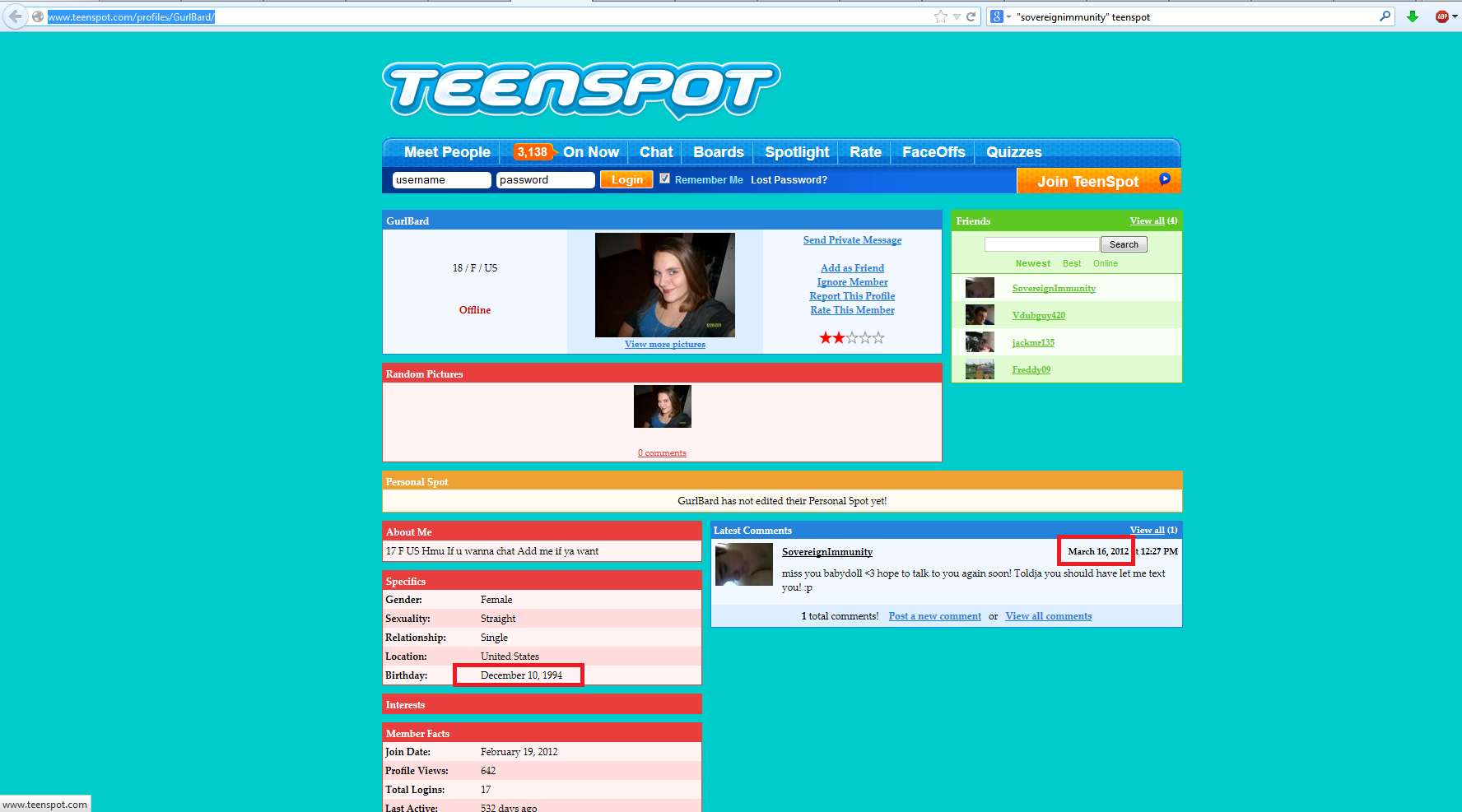 Teen Spot Teenspot Teenspot 111